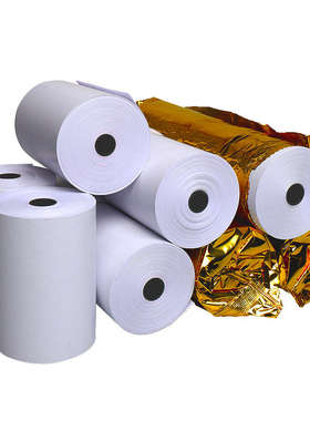 现货速发打印收银纸80x80x60x50厨房小票纸5J8mm超市前台纸57x40x
