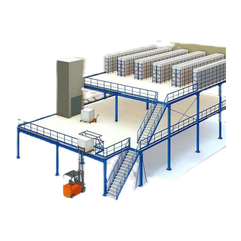 阁楼货架二层平台仓o储钢结构可拆装组合办公室隔层定制重型货架