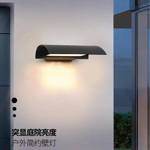 爆款户外LED防水壁灯美式田园风格高端大气热款别墅