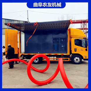 吸灰车一体式气力输送机 电厂四米二车载移动负压吸灰方箱吸灰机