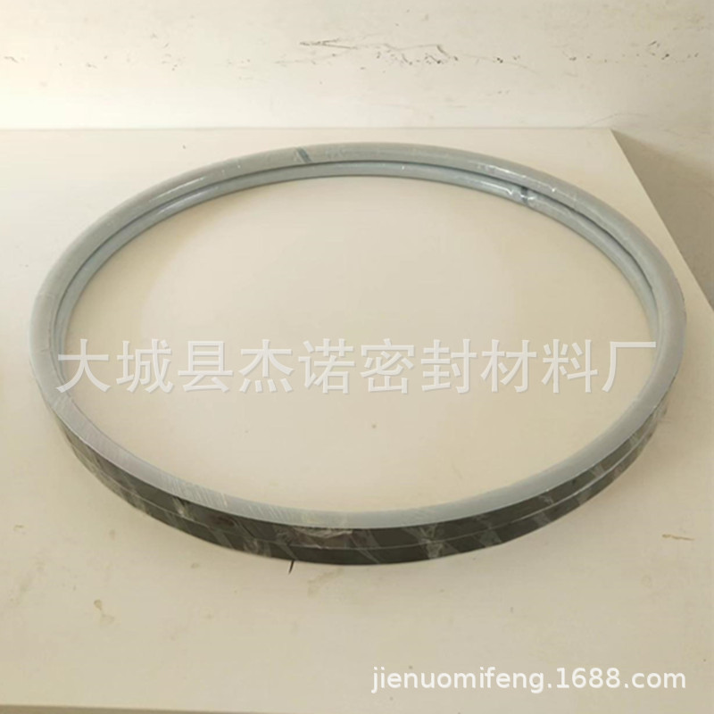 四氟橡胶垫片陶玻璃碟片式冷凝器四氟包覆橡胶密封垫圈耐高温