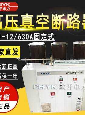 VS1-12真空断路器ZN63-10kV户内高压真空断路器固定式高压断路器