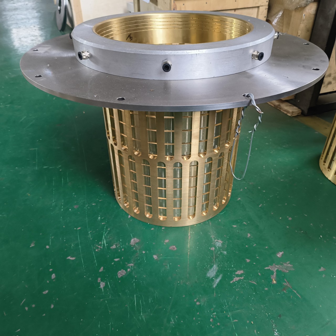 PE管材真空定径套管材挤出模具碟片式真空定型 套PVC管材定型套