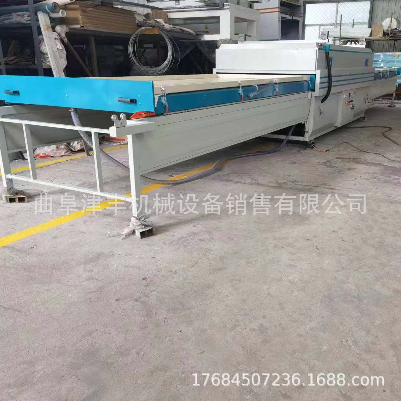 橱柜木门板PVC真空覆膜机全自动侧出工作台软硬包皮革真空吸塑机