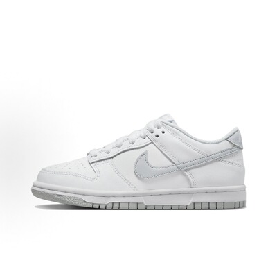 耐克休闲板鞋Nike GS白灰色特价断码DH9765-102山东HQ仓