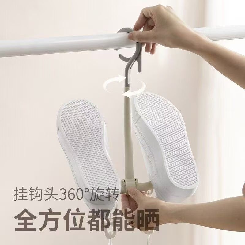 学生宿舍阳台新款晾鞋神器鞋垫挂钩凉鞋晒鞋家用晾鞋架