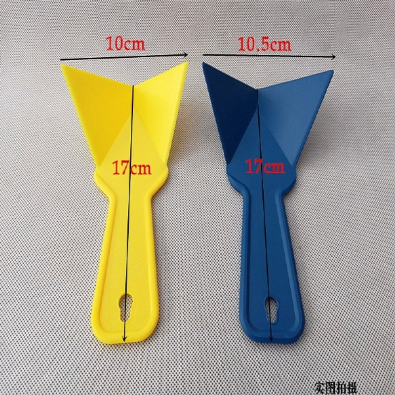 塑料阴阳角器批刮腻子拉角器刮大白硅藻泥三角刨刀修边工具