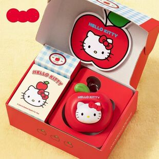 新款 生日礼物 HelloKitty苹果暖手宝USB充电便携迷你可爱暖手宝女