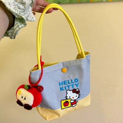 新款小KT猫咪卡通手提包拎