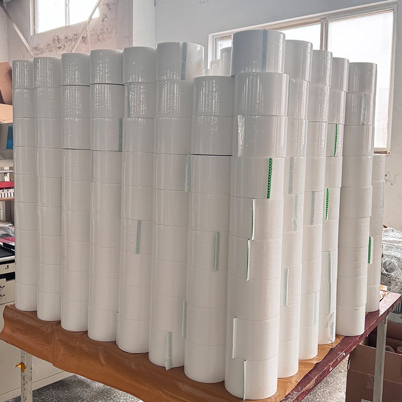热销黑白膜地膜草料袋修补胶带粮食袋PE修补胶带10CM50M各种棚膜