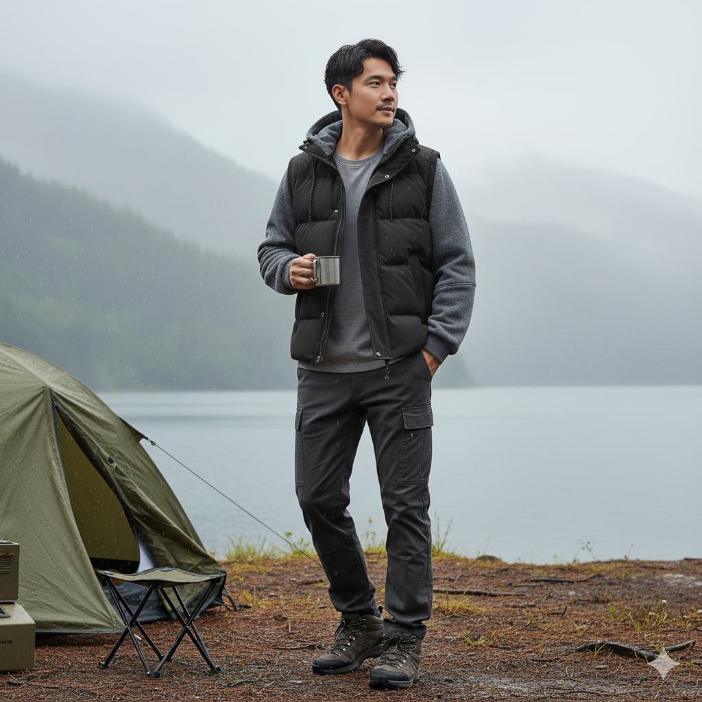 秋冬新款男棉服舒适保暖