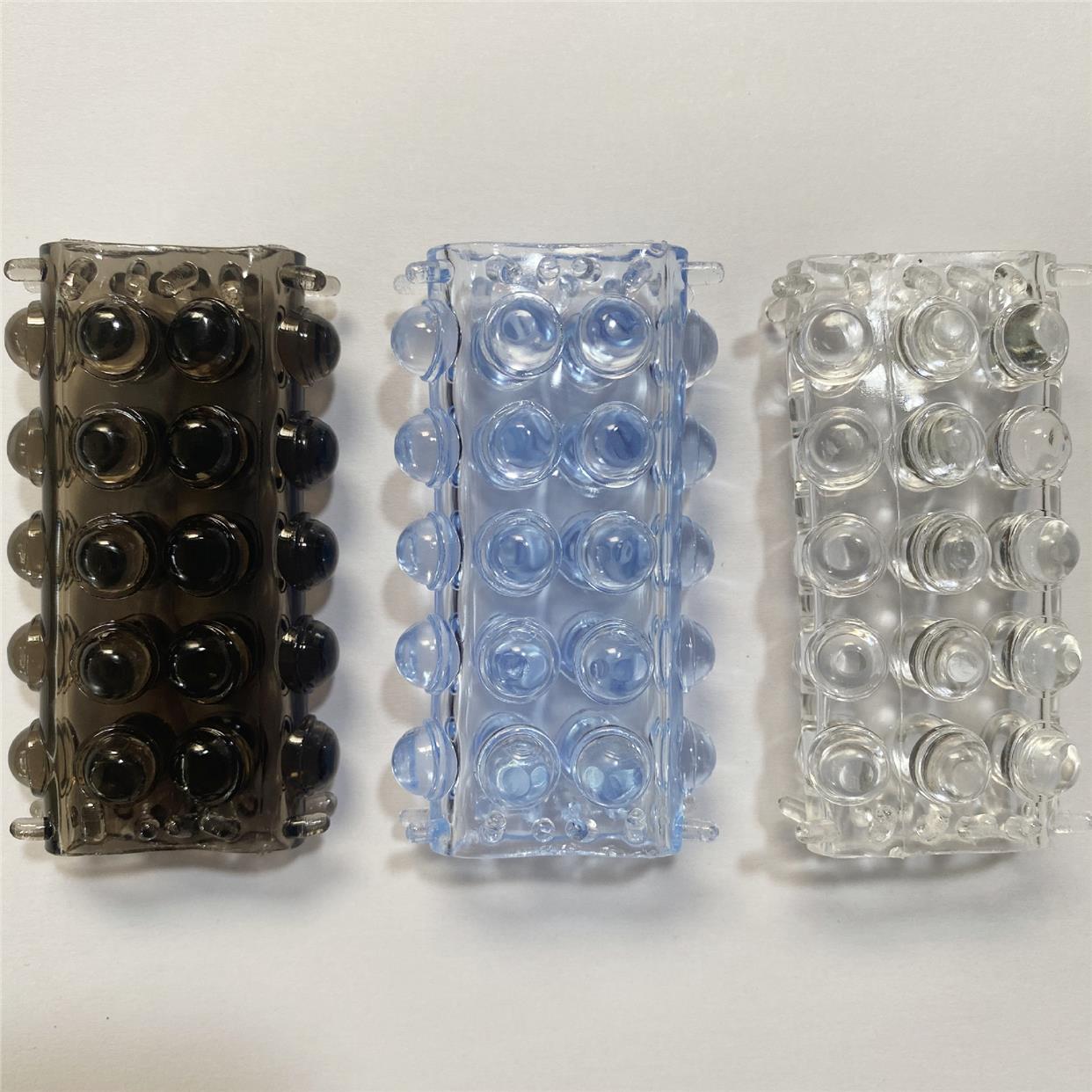 私密发货男用30珠大号颗粒套 大号手雷套 大号琅琊套 大号包皮环