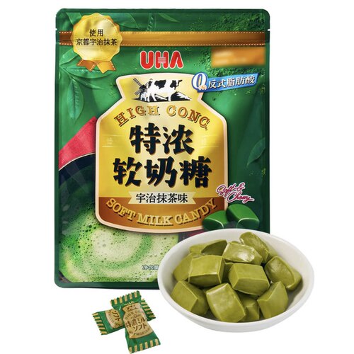 山姆悠哈日本特浓宇治抹茶奶糖