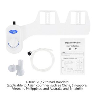 Bidet Fresh Water Spray Dual NozzlFes Mechanical Bidet Toile