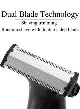 极速Mens Electricn Groin Hair Trimmer Pubic Hair Trimmer Bo