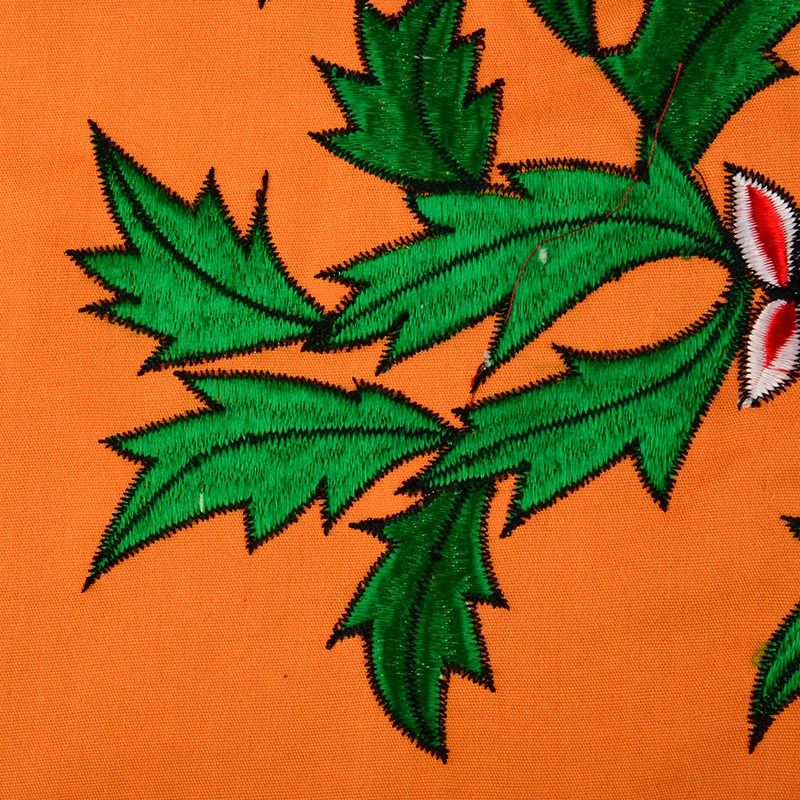 藏式方形门帘西藏民族风装饰手工刺绣八吉祥加厚Y隔断门帘橙色,居家布艺,门帘,淘宝优惠券,粉丝福利购,淘宝优惠卷