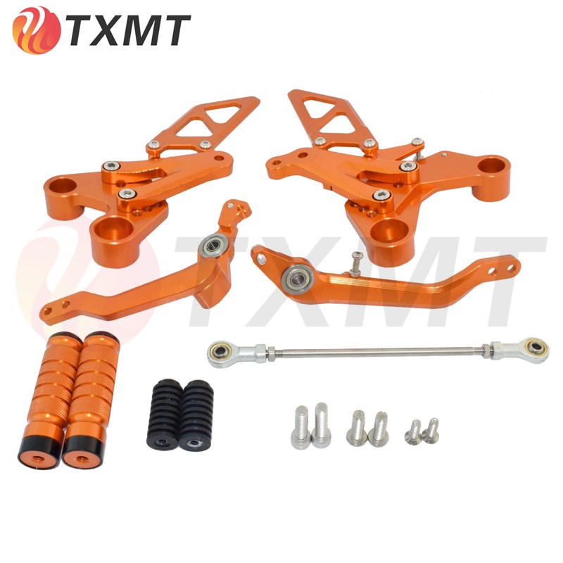 适合 KTM 790 890 Dukey 18-22 杜克 改装摩托车升高脚踏总成配件