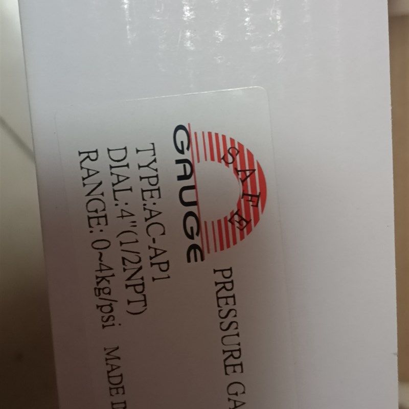 台湾华记 dAC-AP1SUS304不锈钢压力表耐高温抗震压力表4kg