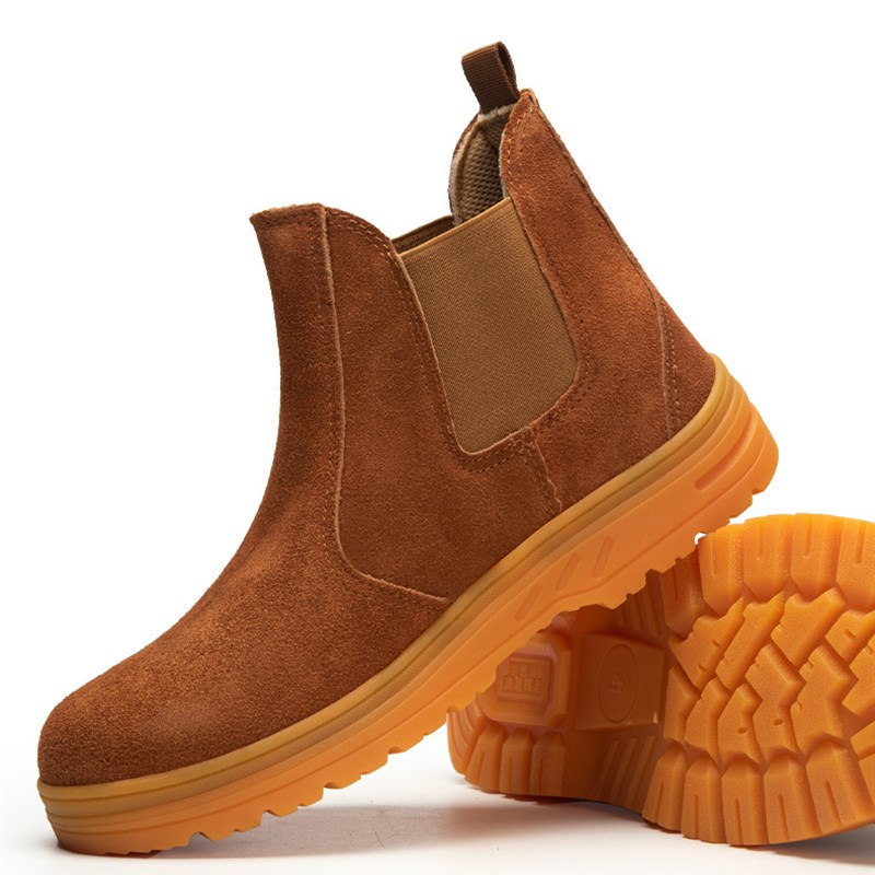 高帮劳保鞋男女钢包头防砸防w穿刺耐磨牛筋底电焊工安全防护工作