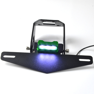 忍者400 NINJA400 Z400 18-22改装短尾车牌架U折叠牌照架后车牌架