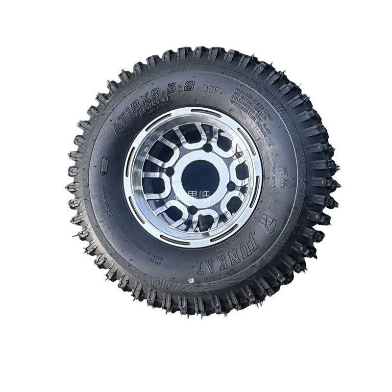 改装卡丁车配件  沙滩车19X7-8 18X9.50-P8寸巧克力轮胎带铝轮毂