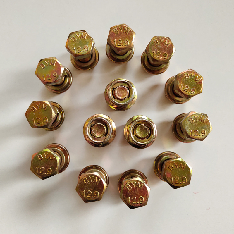 旋耕机刀片刀库螺丝12.9级高C强度连云港豪丰东方红拖拉机配件