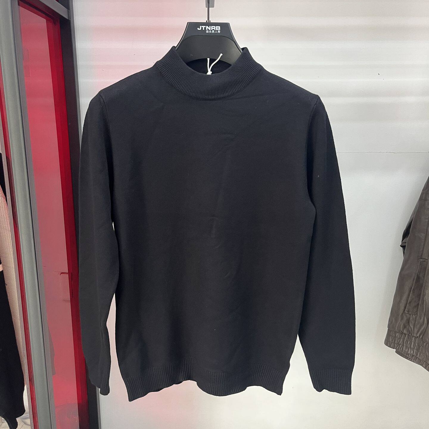 街头男人帮正品2026年冬季新款男士莫代尔毛衣BD2465002