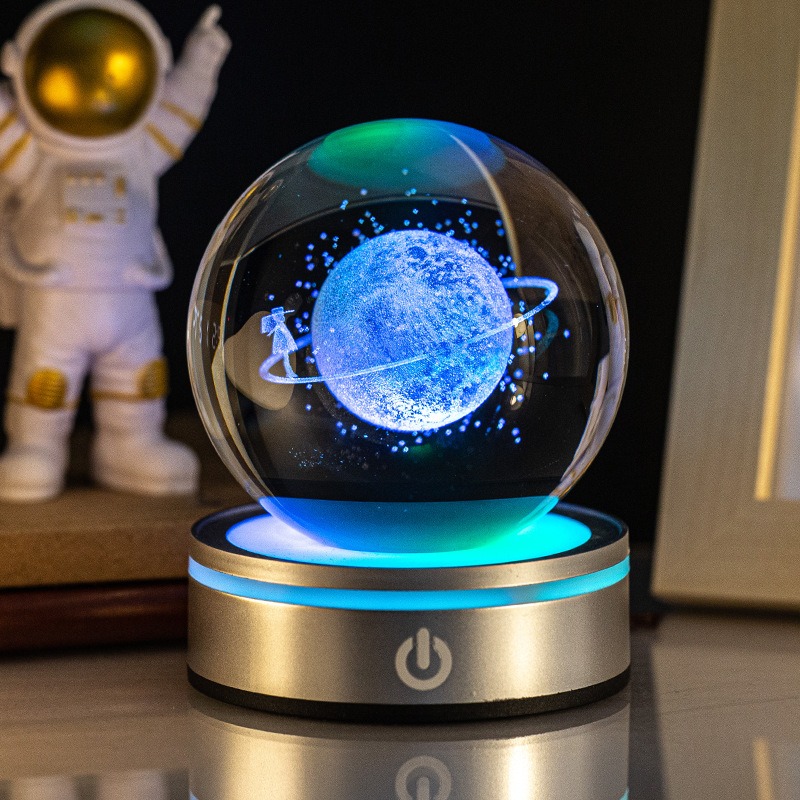 生日礼物发光水晶球星空桌面摆件送男女朋友同学闺蜜学生创意礼物