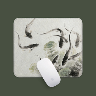 2025新款 中国风创意鼠标垫小号支持图案定制办公室家用桌垫子耐脏