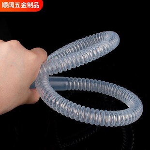 PFA波纹管1/2透明四氟波纹管3/4耐腐蚀耐酸碱软管U1寸特氟龙波纹