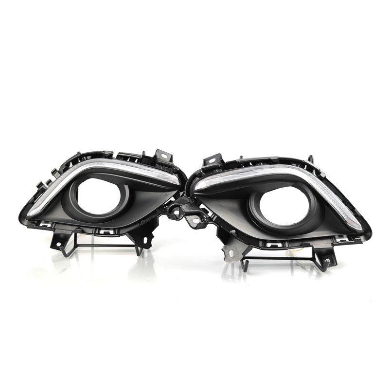 适用于14-1h6款马自达6阿特兹日行灯雾灯框改装LED日间行车灯