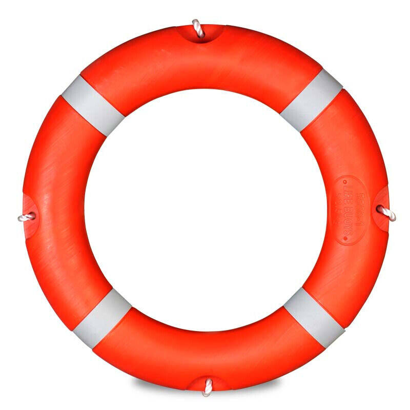 谋福CNMF国标救生n圈全塑成人救生圈救生浮圈加厚救生圈可定制(救