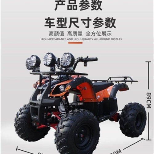 电动沙滩车e成人越野摩托v车双人迷你山地车商用广场出租四轮沙滩