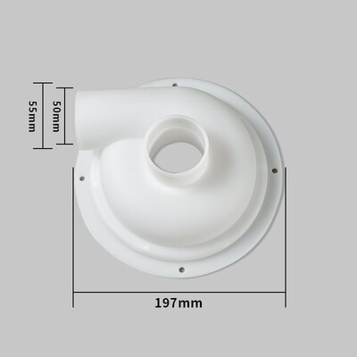 50内径b小型旋风分离n器集尘器腻子粉打磨吸尘器收集桶除尘粉尘分