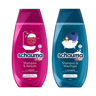 保税仓热卖 德国进口schauma儿童专用去屑柔顺无硅油洗发水250ml