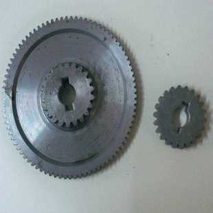 黑金刚 刀具同步齿轮 大功率 传动齿轮 科密碎纸机配h件