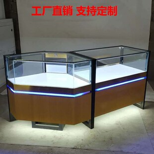 手机柜台转角新款定制烤漆靠墙福彩票玻K璃珠宝商用销售产品体育
