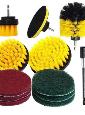 Drill Brush Cleaner ScrubbinAg Brushes 适用于 Bathroom Surfa