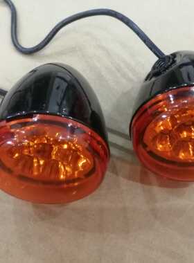 哈雷883 1200 48戴娜 肥仔 突破者 软尾 路王夜路德V改装led转向