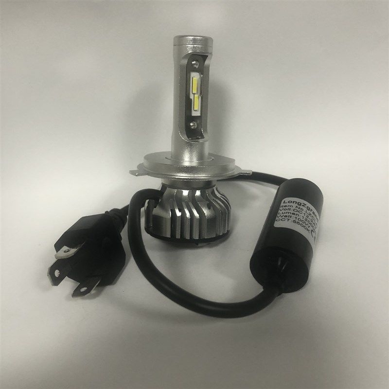 钱江御龙QJ125-26/26Au QJ150大灯 LED三爪灯泡 改装白光远近光灯