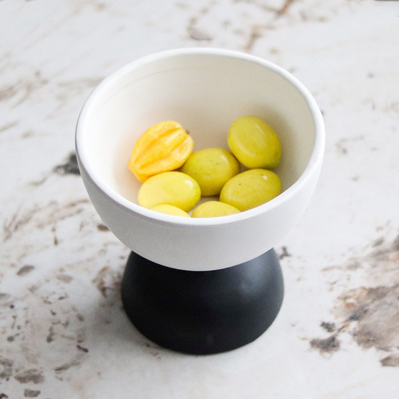 北欧式创意双拼果盘软装饰品摆设样D板房间售楼处客厅桌面艺术摆