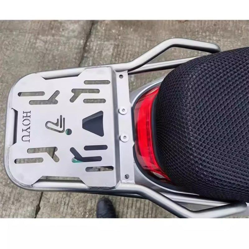 适用于电动车九号M395cmax尾架 m39号M95C+不锈钢W后货架改装配件