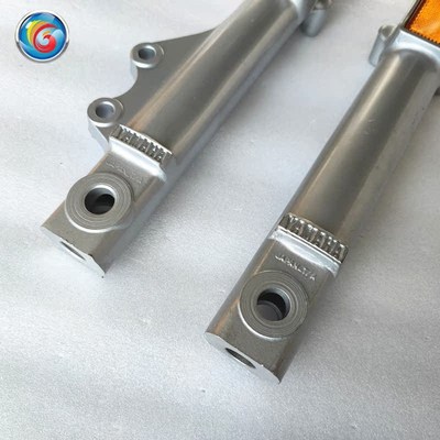 适用建设雅马哈劲悍YBR125SP JYM125-5 -P6前减震前避震下铝筒碟