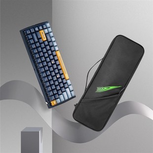 适用Wooting80HE 98-100键键盘+鼠标M一体单肩便携电竞键盘收纳包
