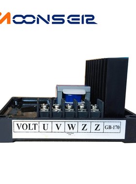 GB160CGB170CGB180 AVR柴油E发电机三相电压调节器碳刷调压板SF68