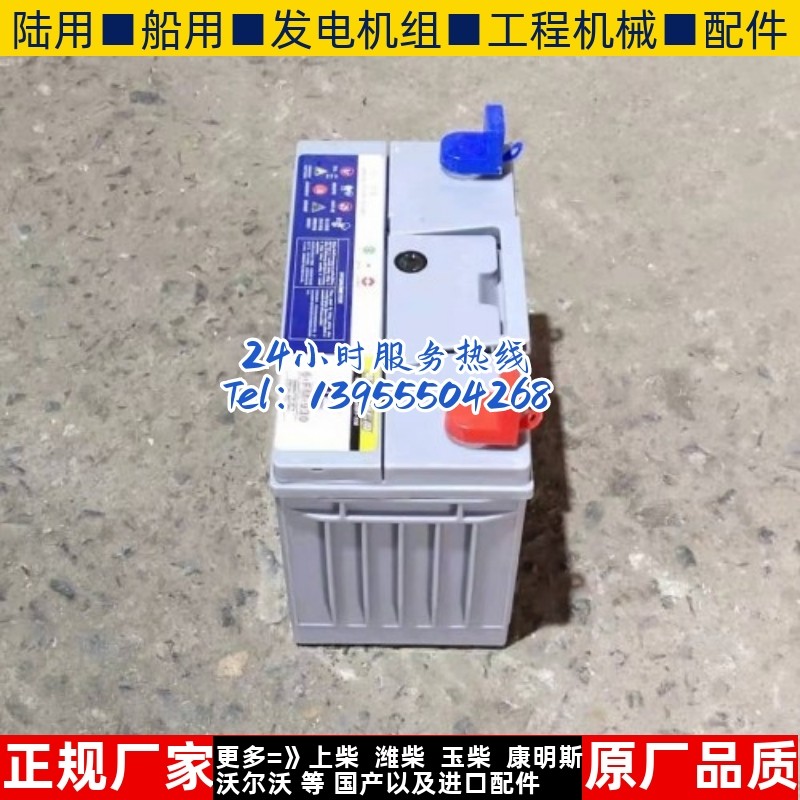 6-FM-930大功率上柴 潍柴柴x油发电机组 启动 起动蓄电池 电瓶200