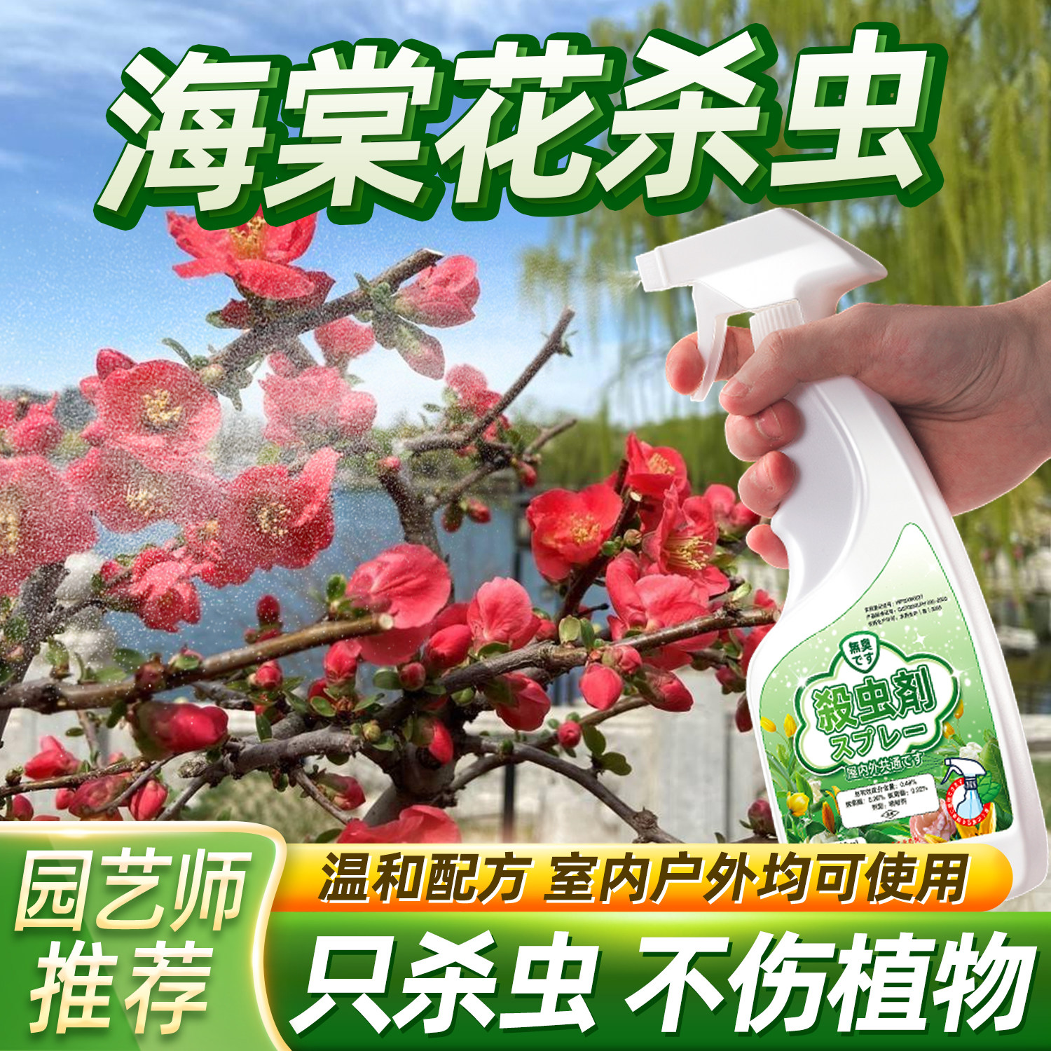 海棠花杀虫剂除虫蚜虫专用打虫药驱虫树长虫花生去虫子虫药打树虫图片