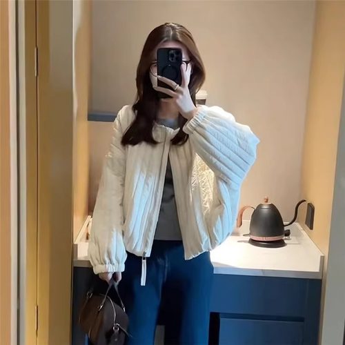 小个子短款棉衣英玳韩版宽松