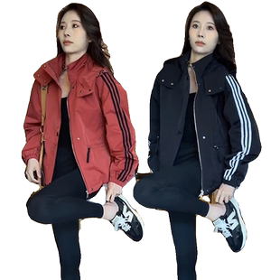 秋冬季新款棒球服夹棉衣外套女韩版冲锋衣加棉服运动夹克休闲风衣