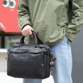 玩爷真皮手提包男上班商务植鞣牛皮公文包单肩背包大容量电脑包